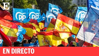 DIRECTO  Acto del PP en Madrid contra una posible ley de amnistía  EL PAÍS [upl. by Hanahs93]