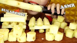 ASMR SUGAR CANE MÍA  Crunchy and Juicy EATING SOUNDS  JanSan ASMR [upl. by Nired]