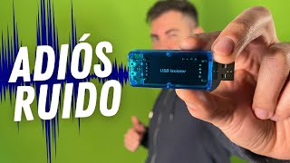 Filtro USB para ELIMINAR el RUIDO de la INTERFAZ de AUDIO [upl. by Strephonn]