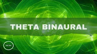 Theta Binaural Beats  7 Hz  Pure Frequency  Ideal for Relaxation  Meditation  Creativity [upl. by Donny]