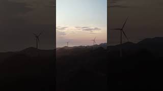 Nabas Wind Farm Sunrise [upl. by Mihsah]