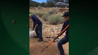 How to use a Dry Washer to find gold in the New Mexico desert [upl. by Austin856]