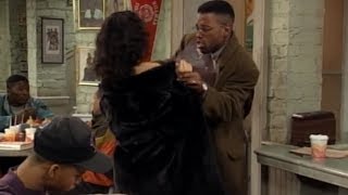 A Different World 6x08  Whitley tries to spice things up with Dwayne [upl. by Enomahs]