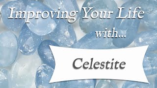 CELESTITE 💎 TOP 4 Crystal Wisdom Benefits of Celestite Crystal  Stone of Divine Information [upl. by Yecniuq951]