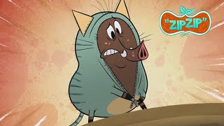 The zipper no longer works Zip Zip  3 hours COMPILATION  Season 1  Cartoon for kids [upl. by Nibbs]