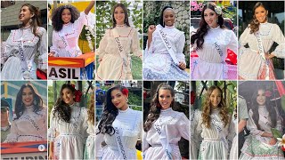 El Desfile de Carrozas de las Candidatas a Reina Internacional del Café 2024 🌟👑 [upl. by Aguie]