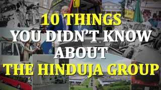 10 Things You Didnt Know About The Hinduja Group  Conglomerates Then amp Now [upl. by Aneer]