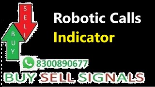 Robotic Buy Sell Calls indicator [upl. by Ertsevlis]