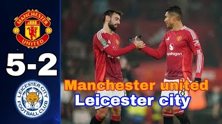 Manchester city Vs Leicester city 52 Highlights CARABAO CUP 20242025 [upl. by Nisay]