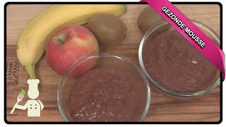 Gezonde mousse met slechts 4 ingrediënten  RECEPT 9 [upl. by Boar]