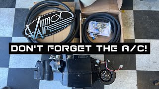 HOW TO LS SWAP YOUR CAR PART 7 INSTALLING VINTAGE AIR AC [upl. by Aihsyt]