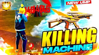 New Evo UMP🔥 Max Level Skin Gameplay Good Or Bad   Garena Free Fire [upl. by Freeborn999]