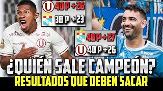 ¿QUIÉN SALE CAMPEÓN DEL APERTURA LAS CHANCES DE UNIVERSITARIO Y CRISTAL  ANÁLISIS TABLA Y GOLES 🏆🔥 [upl. by Hersch]