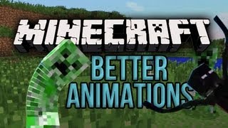 Minecraft Better Animations Collection  Mod [upl. by Freeland608]