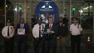 Watch as NYPD Executives provide an update on an ongoing investigation in Brooklyn [upl. by Darreg]