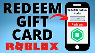 How to Redeem Roblox Gift Card  iOS amp Android [upl. by Linis]