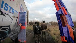 Nerf War The Escape First Person Shooter 1 PDK Films Style [upl. by Thedrick]