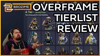 THIS CANT BE SERIOUS  Overframe Warframe Tierlist [upl. by Ailuy]