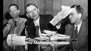 Joseph McCarthy  Congressional Hearings [upl. by Enaira]