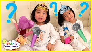 Interview with 3 year old twins Emma and Kate QampA [upl. by Mathian]