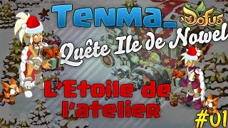 Dofus  Quête de Lîle de Nowel  LEtoile de lAtelier  01 [upl. by Adalia]