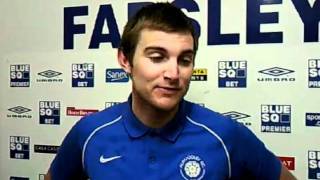 Interview with Jamie Kilner Alwoodley FC [upl. by Ycaj615]