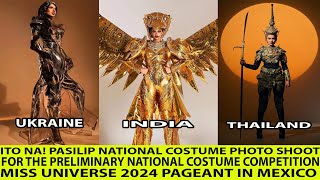 OMG MISS UNIVERSE 2024 CANDIDATES PASILIP NATIONAL COSTUME COMPETITION [upl. by Gadmann]