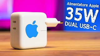 NUOVO Alimentatore Apple da 35W a DOPPIA PORTA USBC [upl. by Niai]