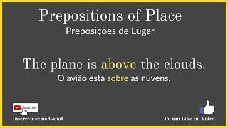 PREPOSITIONS OF PLACE  PREPOSIÇÕES DE LUGAR EM INGLÊS SHORTS [upl. by Tarsuss]