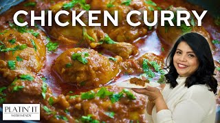 Easy Chicken Curry  No Grind Everyday Chicken Curry  Everyday Favourites [upl. by Kirre]