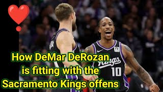 How DeMar DeRozan is fitting with the Sacramento Kings offense [upl. by Ander]