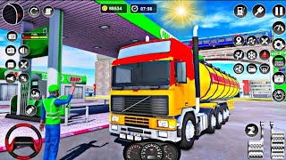 Oil Tanker Truck Game Simulator 3d Driving Video🚛Sokher Dream Yt New Game Play Videoviralvideo [upl. by Eiuqnom]