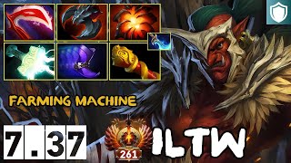 Pos 1 Troll Warlord  Farming Machine  ILTW  737  Immortal Dota [upl. by Reeves]