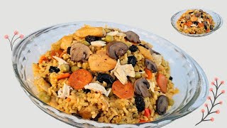 ✅️Cómo hacer ARROZ CON POLLO especial  Receta de ARROZ CON POLLO colombiano  Arroz con pollo FÁCIL [upl. by Ysak738]