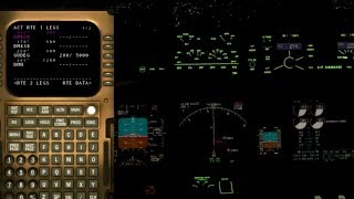 X plane 10 Boeing 777 Rnav approach  Go around  VFR approach [upl. by Winthrop]