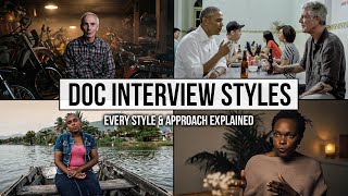 Every Interview Style Explained A documentary masterclass [upl. by Jerman]