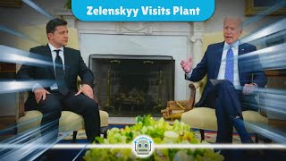 Zelenskyy Thanks US Workers as Ukraine Seeks More Military Support [upl. by Bradski249]