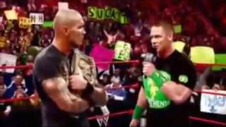 WWE Bragging Rights 2009 Randy Orton vs John Cena Promo HD [upl. by Leinoto]