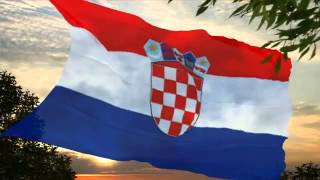 Hrvatska himna  Lijepa naša domovino [upl. by Ellene]