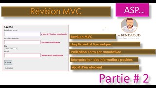 Revision MVC partie 2 [upl. by Aceissej]