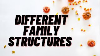 Conjugal family structures 1 [upl. by Ulyram]