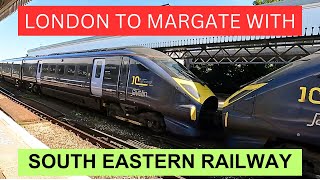 London to Margate train journey with Southeastern railwayEngland [upl. by Leesen]