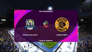 Marumo Gallants FC vs Kaizer Chiefs 14092024 DStv Premiership PES 2021 [upl. by Henni]