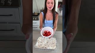 THIS DESSERT SHOULD BE ILLEGAL😳 food recipes shorts [upl. by Auburta]