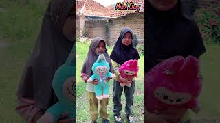 TIAN TAKUT SAMA BONEKA LABUBU😬😅🤣 trending comedy humorsegar funny shorts viralshorts [upl. by Aletse]