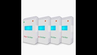 Pest Soldier Electronic Plug Ultrasonic Pest Control Repeller for Insects [upl. by Prissy]