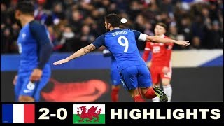 France vs Wales 20 Extended Highlights  Friendly 10112017 [upl. by Rexana]