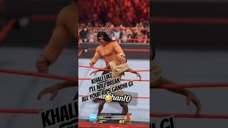 Wait till end🗿 SKINNY GANDHI 🆚️ TWO GIANTS wwefight [upl. by Veronike754]