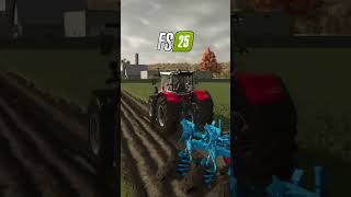 FS25 ploughing 😯😯😯shorts fs25 [upl. by Kcirad]