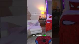 Inside My SpiderMan Room Late Night Gaming Secrets kaicenatstream kaicenatfunnymoments [upl. by Johen]